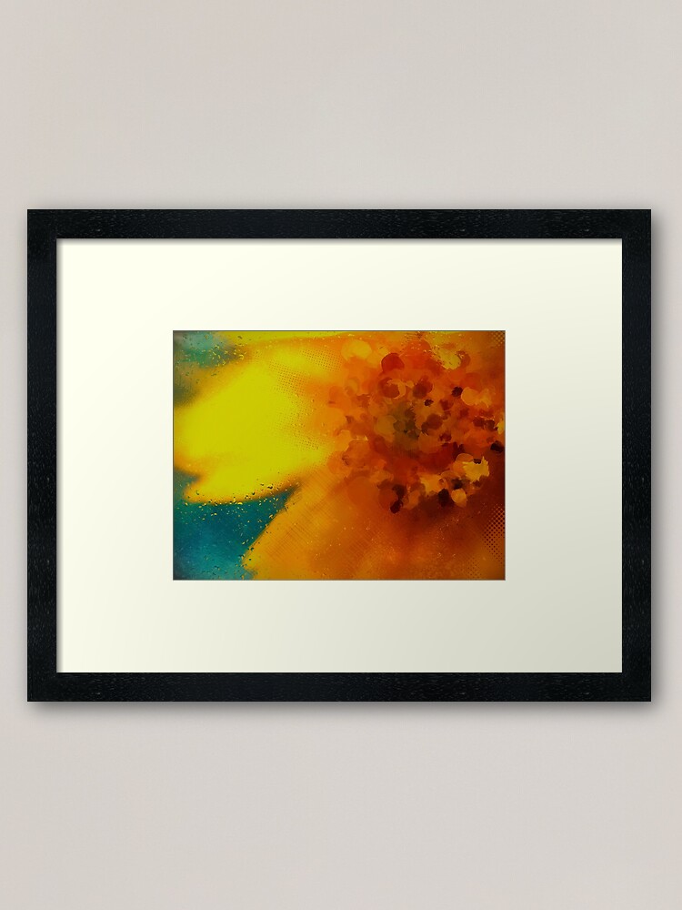 Alternate view of FLORAL FUN Framed Art Print