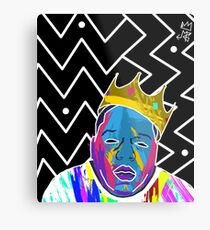 Lienzo metálico Biggie Smalls