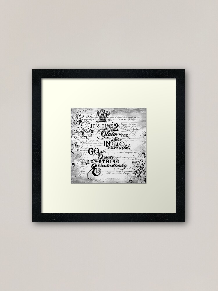Alternate view of GO CREATE Framed Art Print