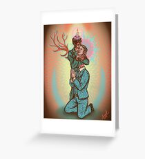 Adoration Greeting Card