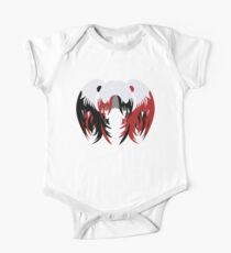 Black & Red Quintessence One Piece - Short Sleeve