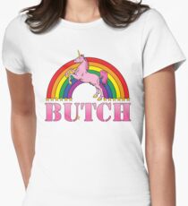 Butch! Tailliertes T-Shirt