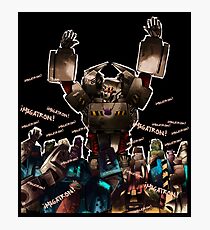 Megatron Photographic Print