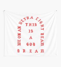 Ultralight Beam - red Wall Tapestry