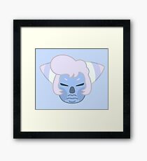 HOLLY BLUE AGATE Solo Headshot Framed Print