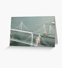 Bridgeye view Greeting Card