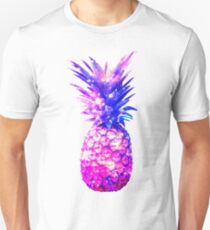 Space Pineapple Cosmic Universe Design Unisex T-Shirt