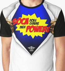 Soca Does Gimme Meh Powers Graphic T-Shirt