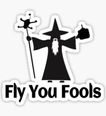FPV You Fools Sticker