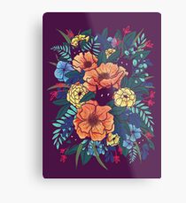 Lámina metálica Flores silvestres