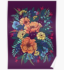 Wild Flowers Poster