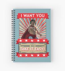 Nacho Libre - I Want You To Take It Easy Spiral Notebook