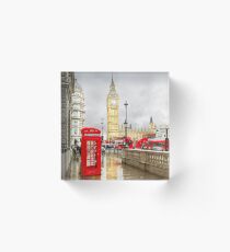 London Reds Acrylic Block