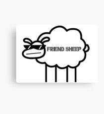 beep beep friend sheep Canvas Print