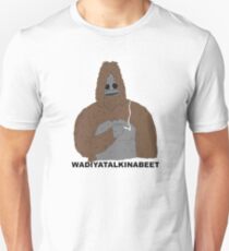 smoking yeti Unisex T-Shirt