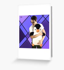 Edward Nygma + Penguin Greeting Card