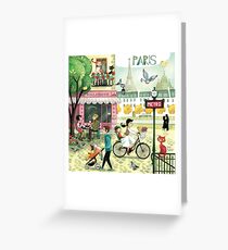 Paris Greeting Card