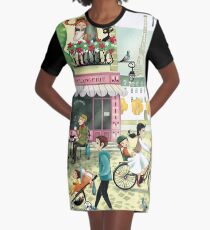 Paris Graphic T-Shirt Dress