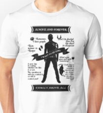 Klaus Quote Tee. Unisex T-Shirt