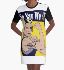 so say we all Graphic T-Shirt Dress