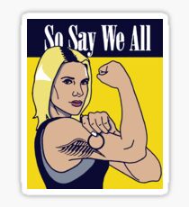 so say we all Sticker