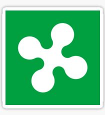 Lombardy flag Sticker