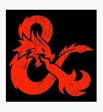 Dungeons&Dragons Photographic Print
