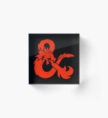 Dungeons&Dragons Acrylic Block