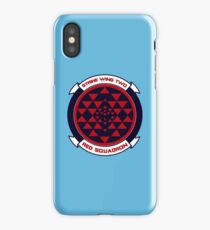 red squadron iPhone Case/Skin