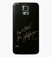 Lana Parrilla Autograph (Black) Case/Skin for Samsung Galaxy