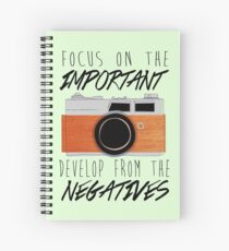 Life is Like a Camera Spiral Notebook