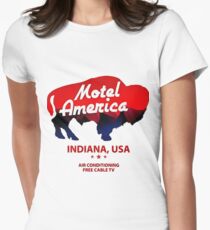 motel Women's Fitted T-Shirt