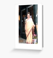 India American Style Greeting Card