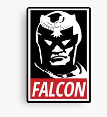 Captain Falcon: Obey Parody Canvas Print