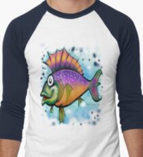 Fishy Men's Baseball ¾ T-Shirt