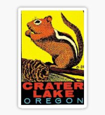 Crater Lake National Park Travel Decal Sticker