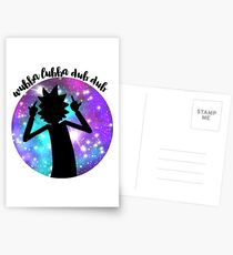 Wubba Lubba Dub Dub! Postcards