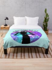 Wubba Lubba Dub Dub! Throw Blanket