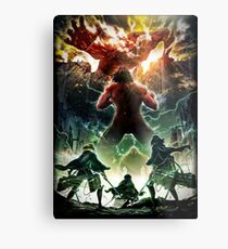 shingeki no kyojin 2 Metalldruck