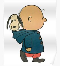 The Peanuts - Charlie Brown and Snoopy Poster