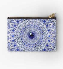 Fabric, Moroccan, India, Bohemia, Bling Design Zipper Pouch
