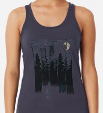 Ein Fuchs in der wilden Nacht Tanktop für Frauen