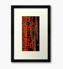 RAIN Framed Print