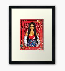 JHENE AIKO EFURU CHILOMBO Framed Print