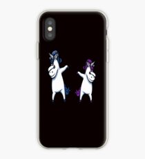 Einhorn tupfen iPhone-Hülle & Cover
