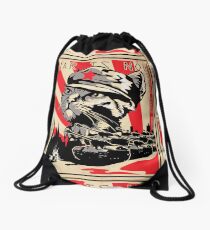 MKC - War is Now Drawstring Bag