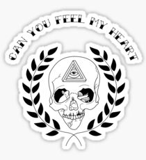Can You Feel My Heart Sticker Sticker