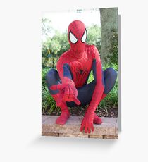 Spiderman Greeting Card