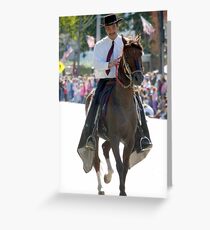 Paso Fino Greeting Card