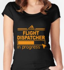 FLIGHT DISPATCHER Women's Fitted Scoop T-Shirt
